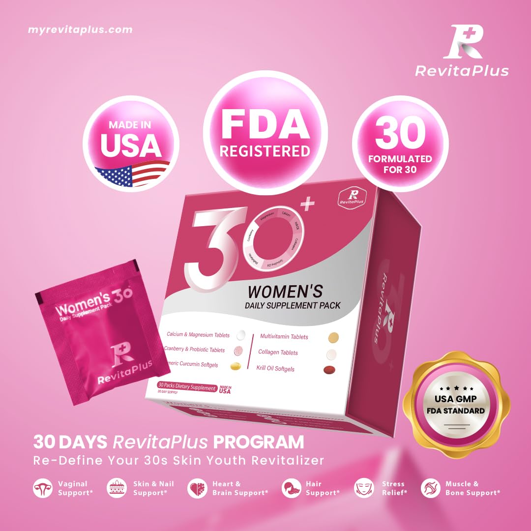 RevitaPlus etiqueta nutricional con lista de ingredientes claros