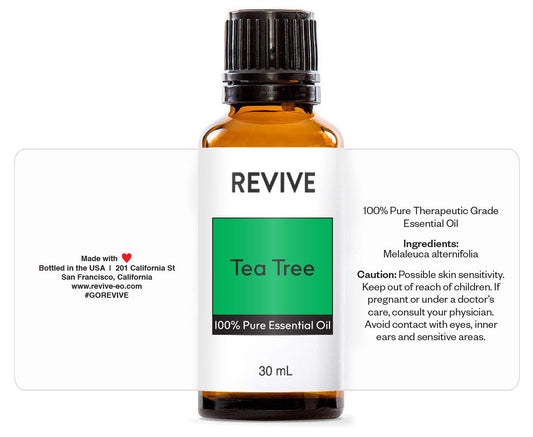 REVIVEEO gota de aceite sobre piel mostrando textura clara y uso seguro