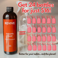 REVIVEEO frasco con aceites esenciales Immunity Boost, aroma vegetal natural