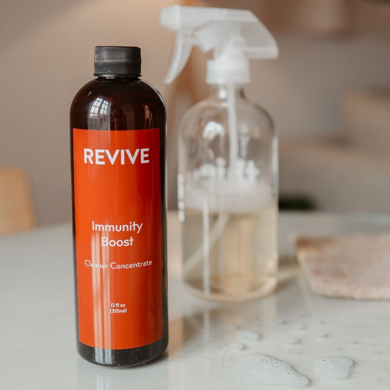 REVIVEEO etiqueta con lista de ingredientes de origen vegetal, transparencia y confianza