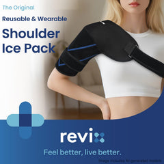 REVIX primer plano del neopreno que ofrece comodidad y soporte térmico