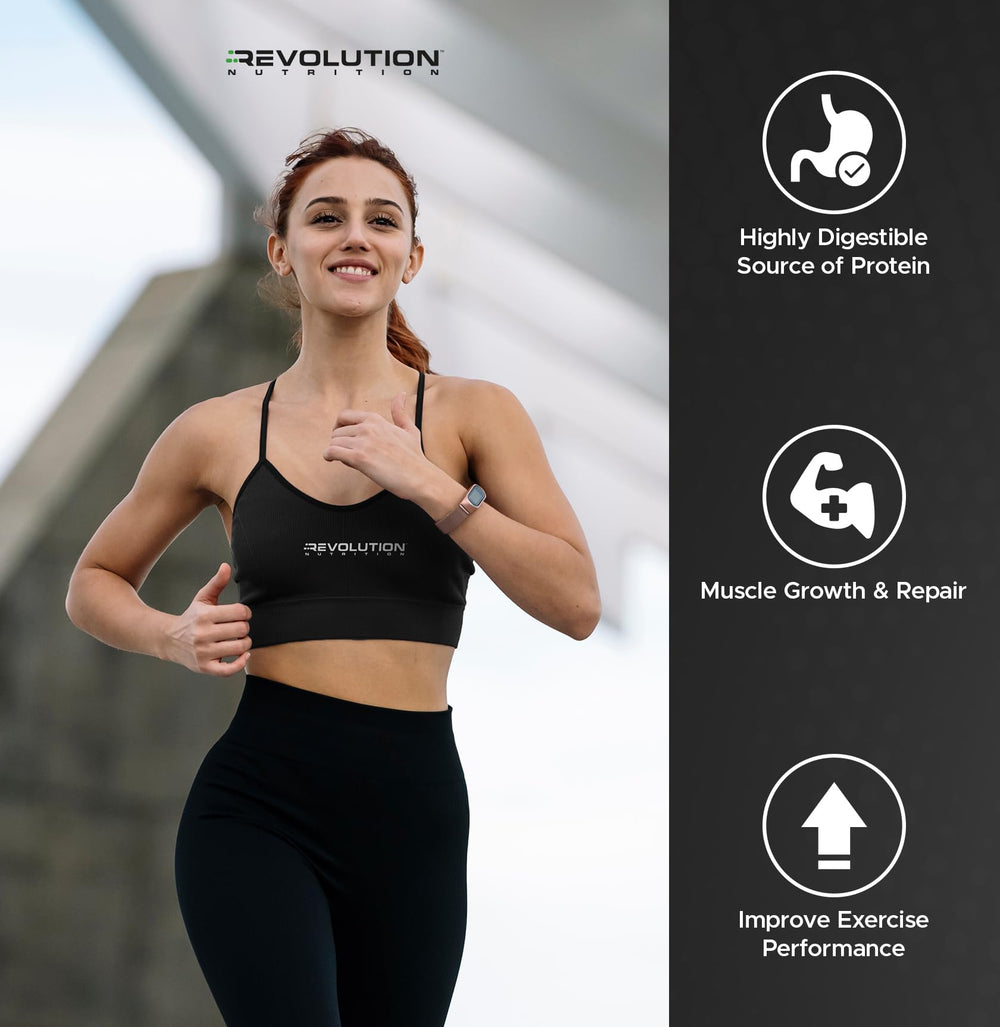 Revolution Nutrition lista de ingredientes y enzimas digestivas para mejor absorción