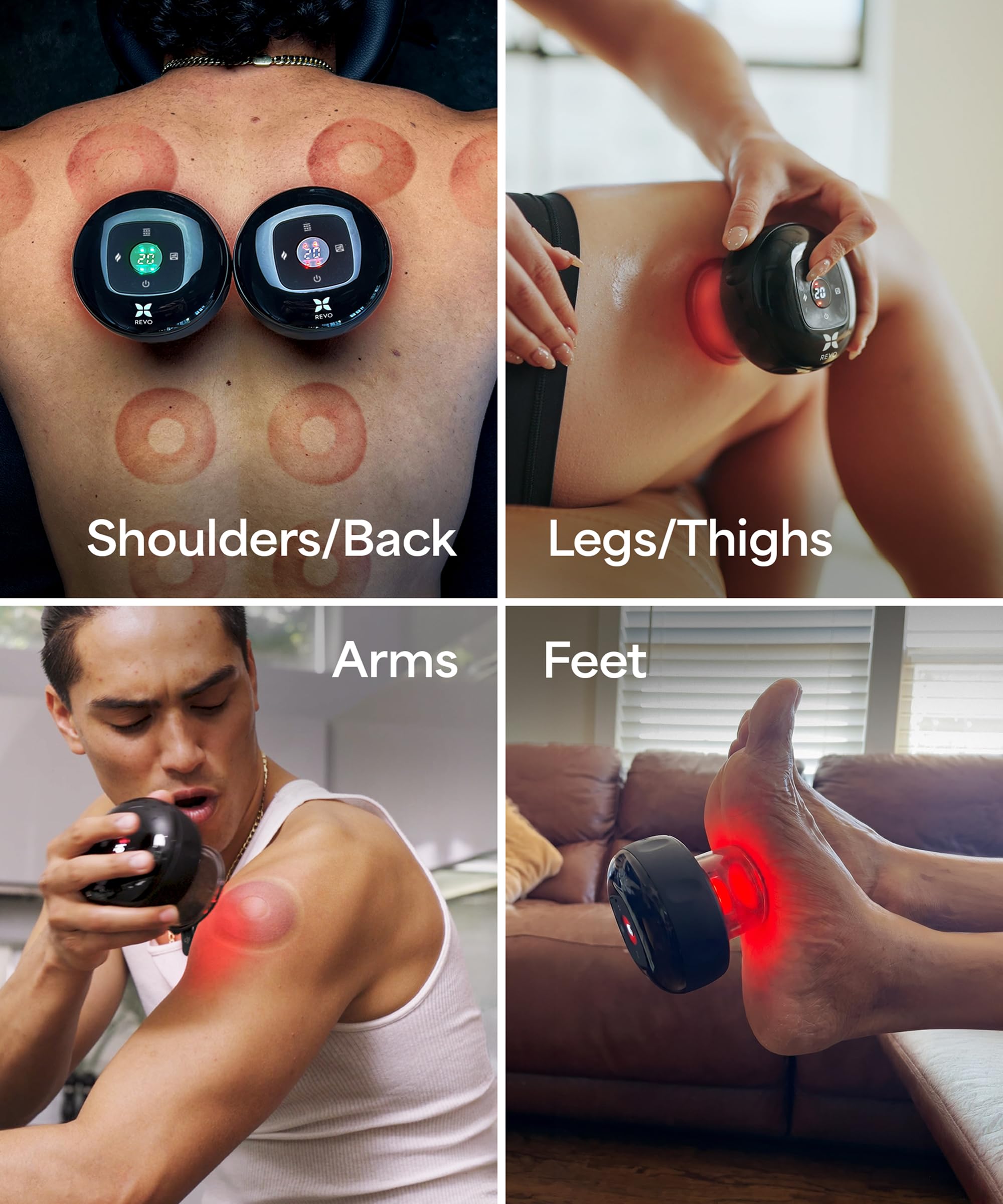 REVOMADIC REVO en ambiente relajación con calor y luz para bienestar