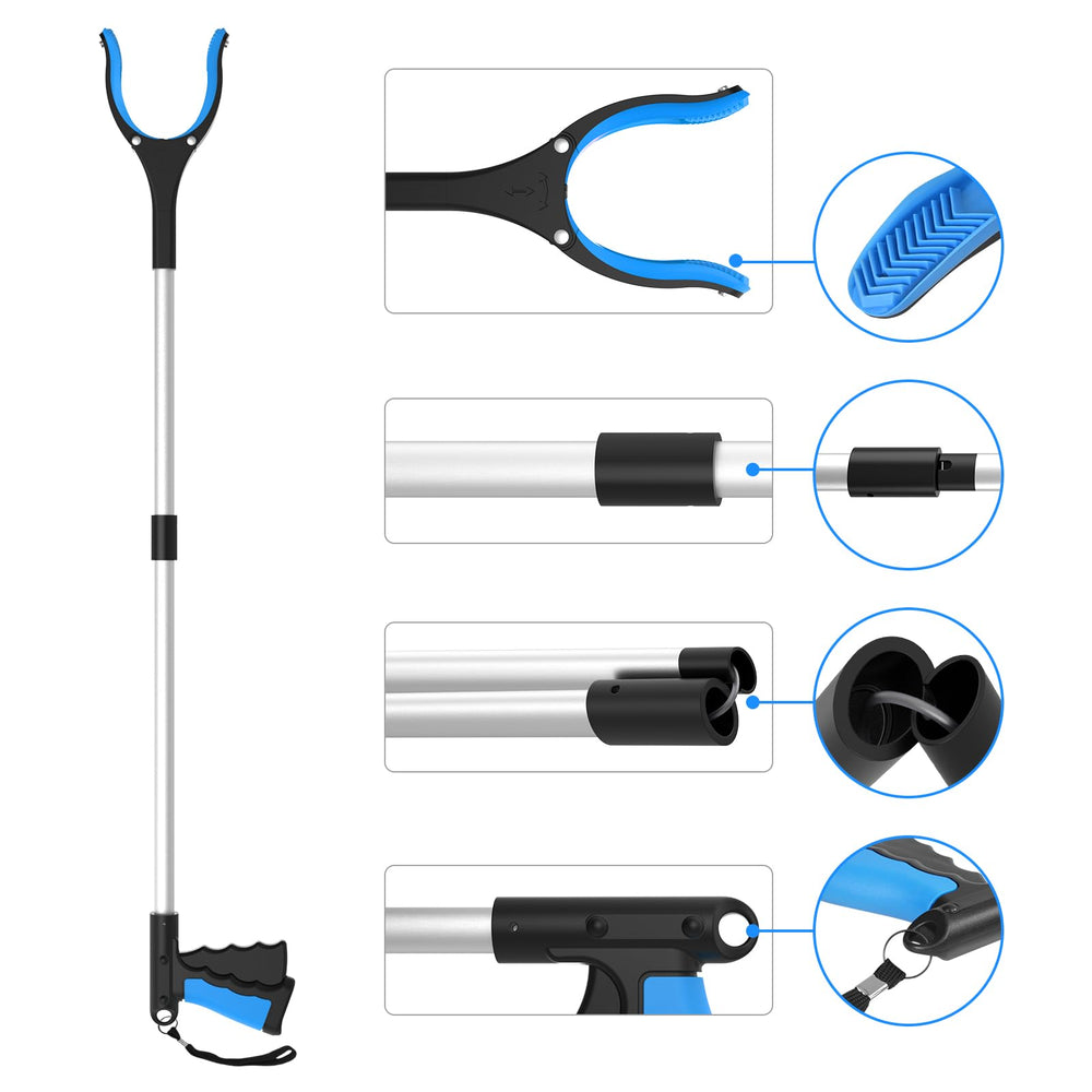 rewkcy primer plano del gatillo ergonómico que reduce esfuerzo en manos