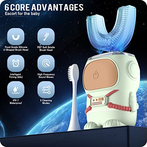 RexCodar cabeza en U de silicona detalle para limpieza envolvente y suave