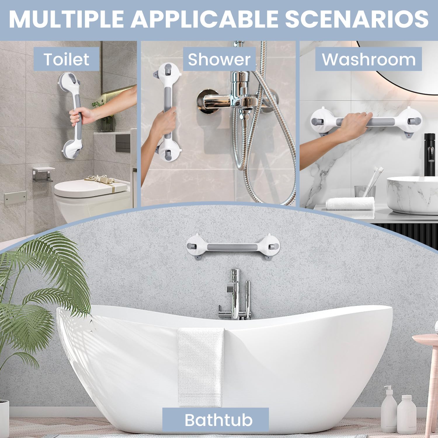 Reyiu tamaño comparado con mano para mostrar ergonomía y comodidad de agarre
