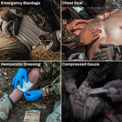 RHINO RESCUE interior organizado TCCC para localizar suministros velozmente