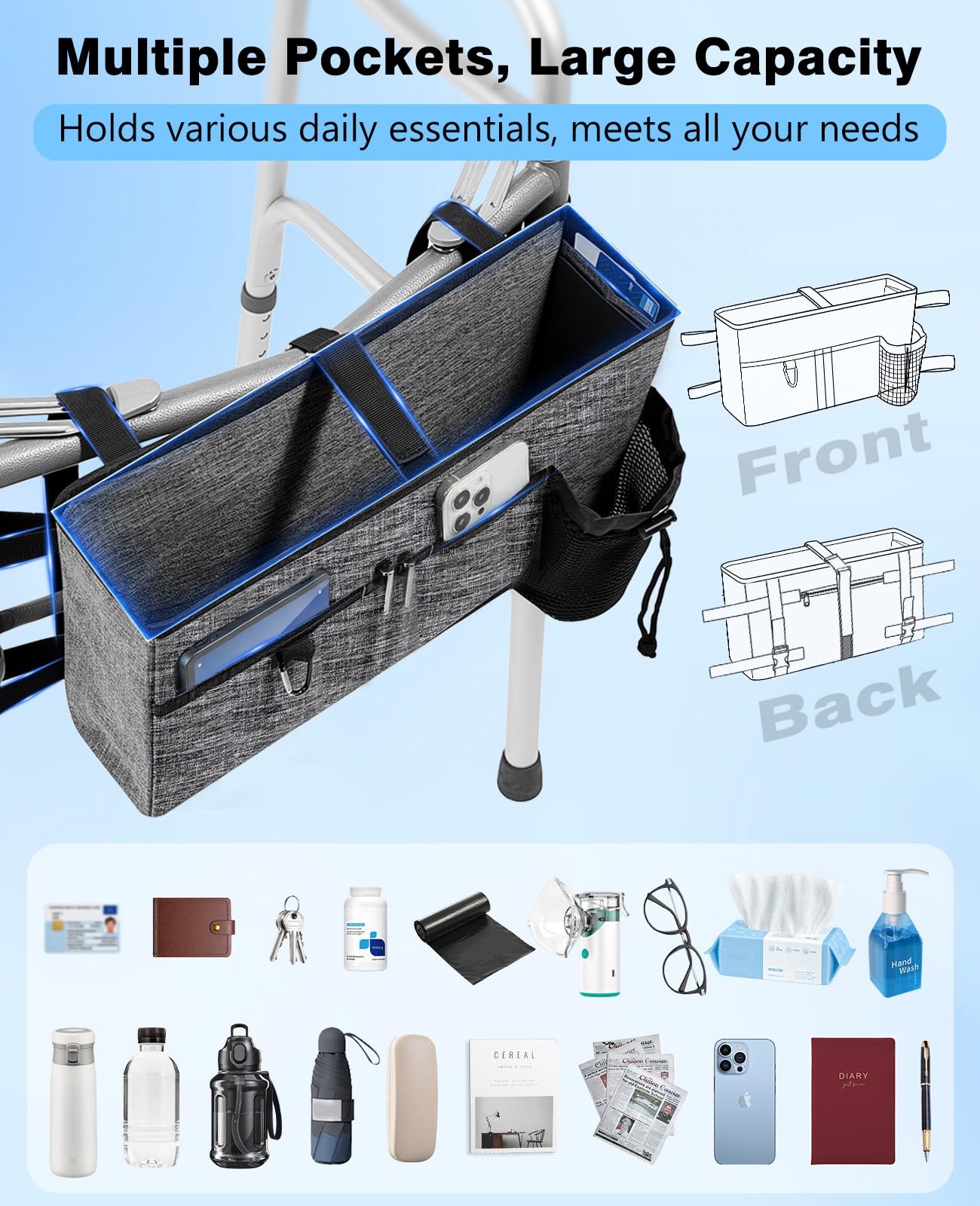 Rhino Valley detalle de velcro y hebillas reforzadas para fijación estable