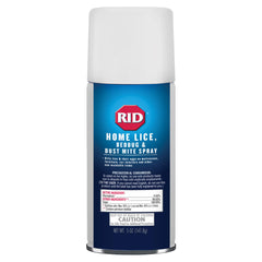 RID frente del aerosol mostrando diseño y instrucciones claras