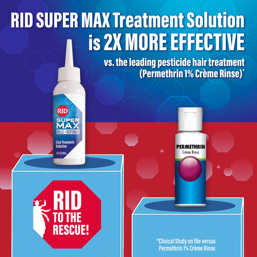 RID peine nit removal en primer plano para extracción precisa de liendres