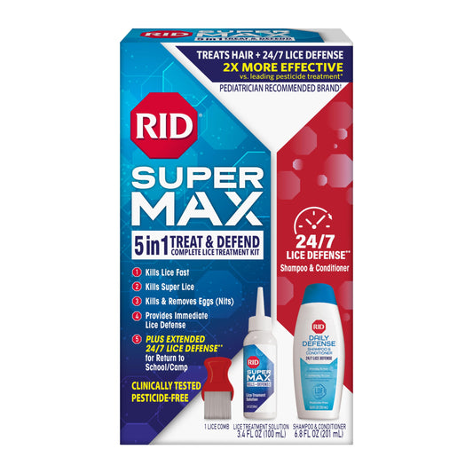 RID frontal del envase mostrando kit completo y beneficios visibles