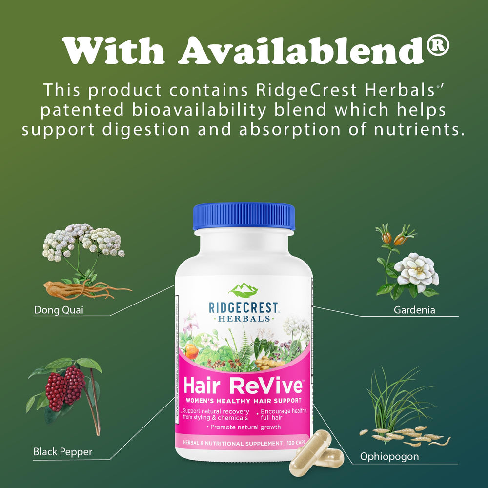 RidgeCrest Herbals comparación de tamaño con moneda para escala clara