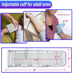 rihaory brazalete colocado en brazo infantil, ajuste seguro y correcto