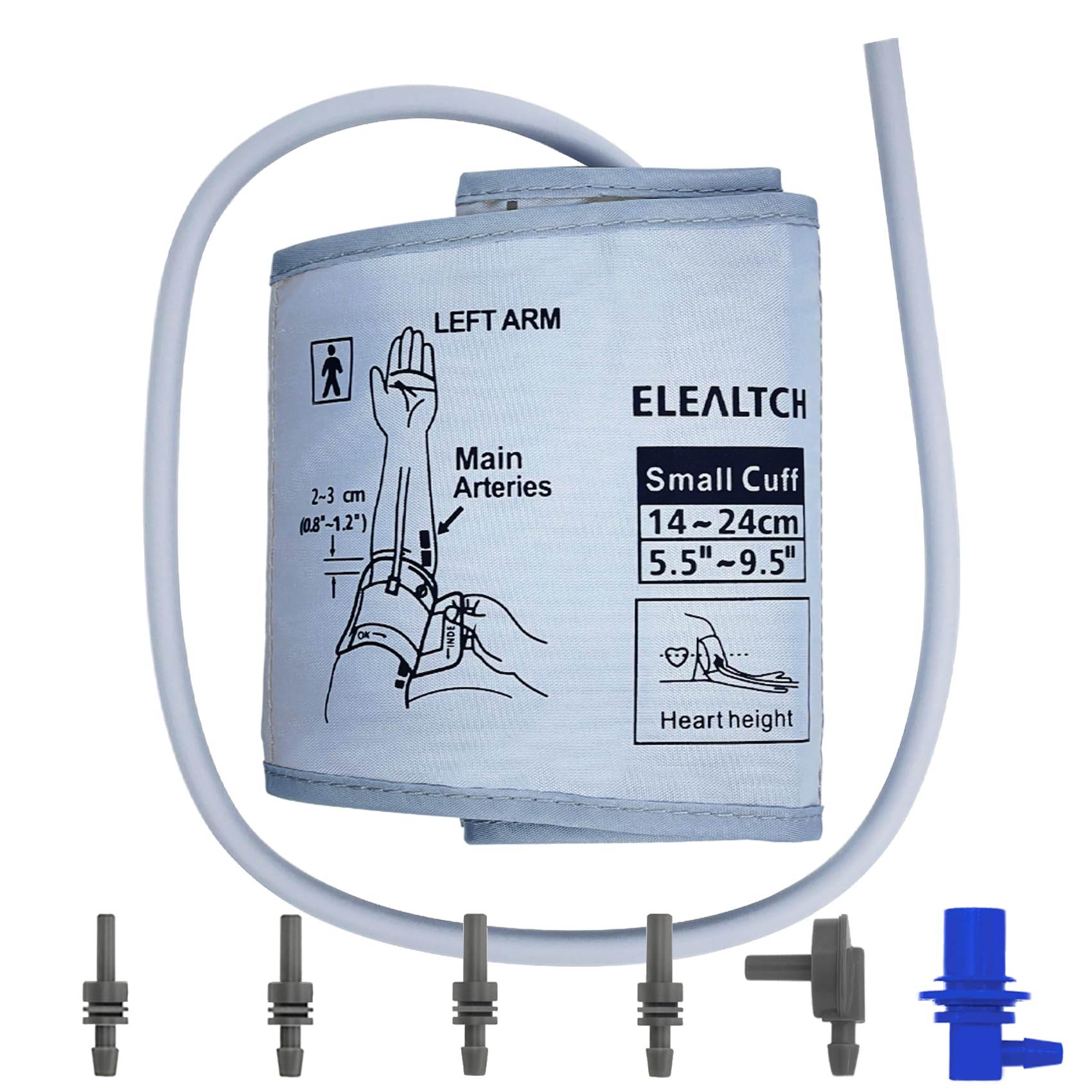 rihaory frontal del embalaje mostrando compatibilidad y talla S