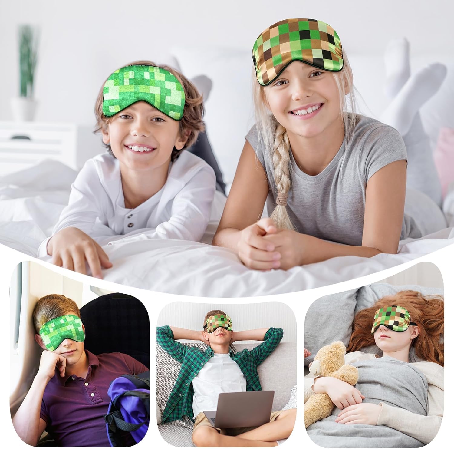 Riixazo dos mascarillas colocadas para uso y repuesto práctico