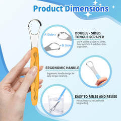 RIKKUSE acero inoxidable grado médico resistente y fácil de limpiar