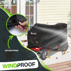 Rimwig cordón ajustable en la base asegurando la funda contra el viento