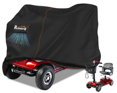 Rimwig funda frontal mostrando la cobertura total y protección contra lluvia