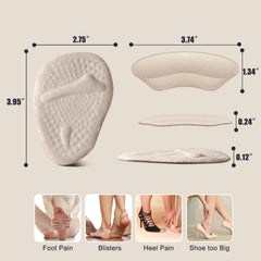 Riootlnm inserto dentro de zapatilla en ambiente casual, camina con confort