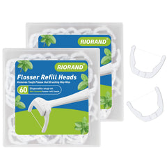 RioRand pack frontal de 60 cabezales limpia interdental eficientemente
