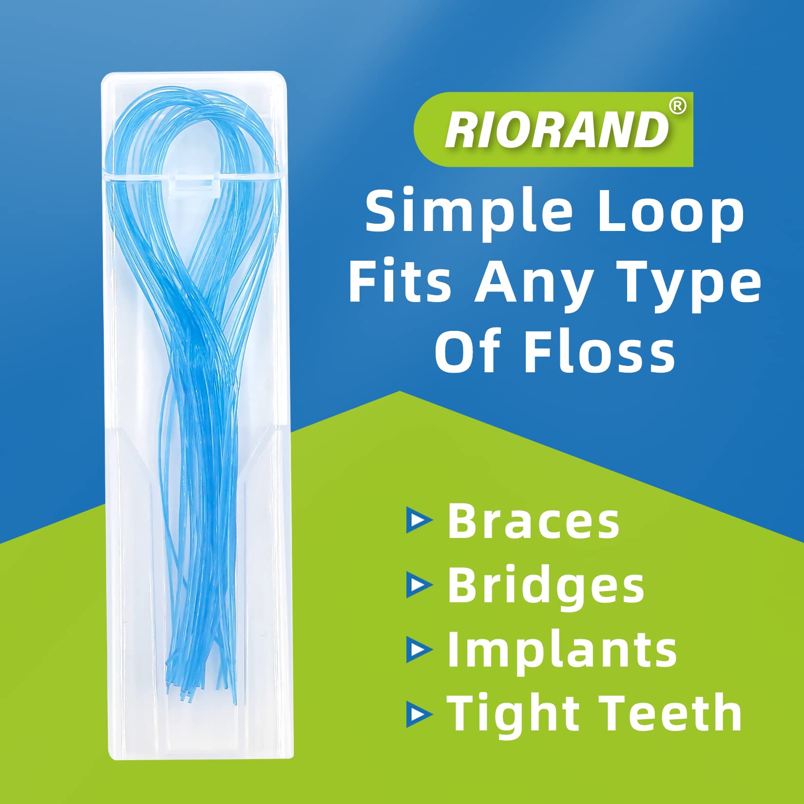 RioRand primer plano del nylon flexible que ayuda a pasar entre alambres