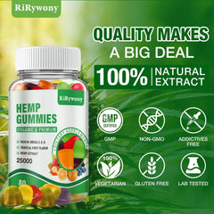 RiRywony Health etiqueta con lista de ingredientes y valores nutricionales