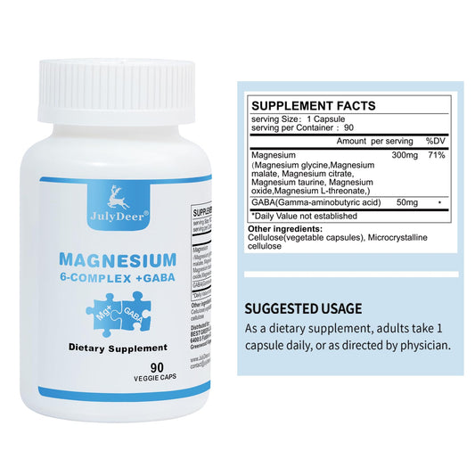 Risabou three-bottle packaging front highlighting high-absorption magnesium formula