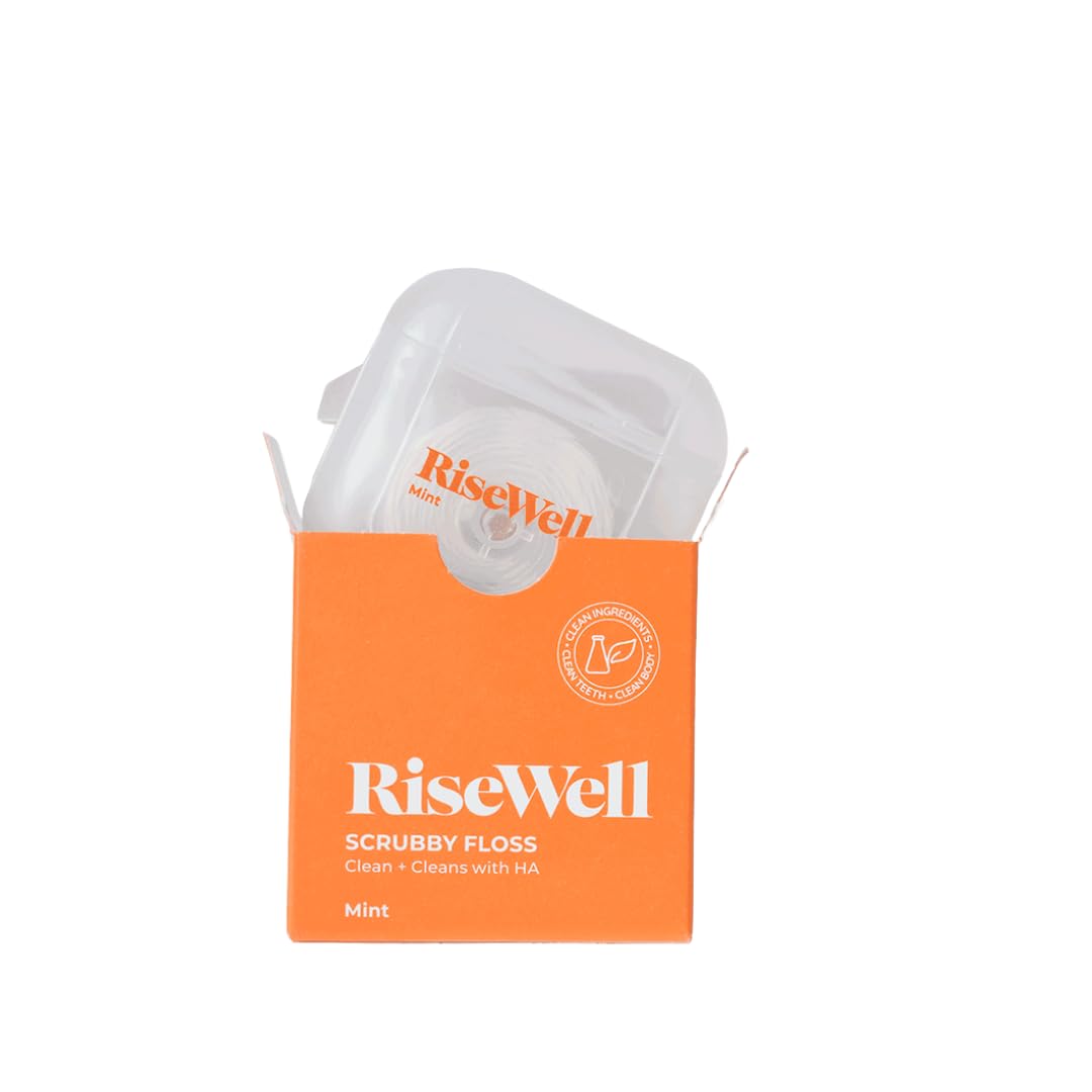 RiseWell frontal del envase que muestra 30 yards y facilidad de transporte