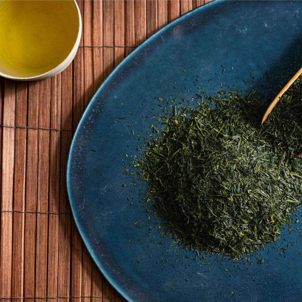 Rishi Tea paisaje de Kyushu que transmite origen volcánico y mineralidad