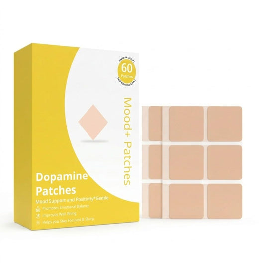 RITPDWP empaque frontal del producto mostrando 60 parches y beneficios
