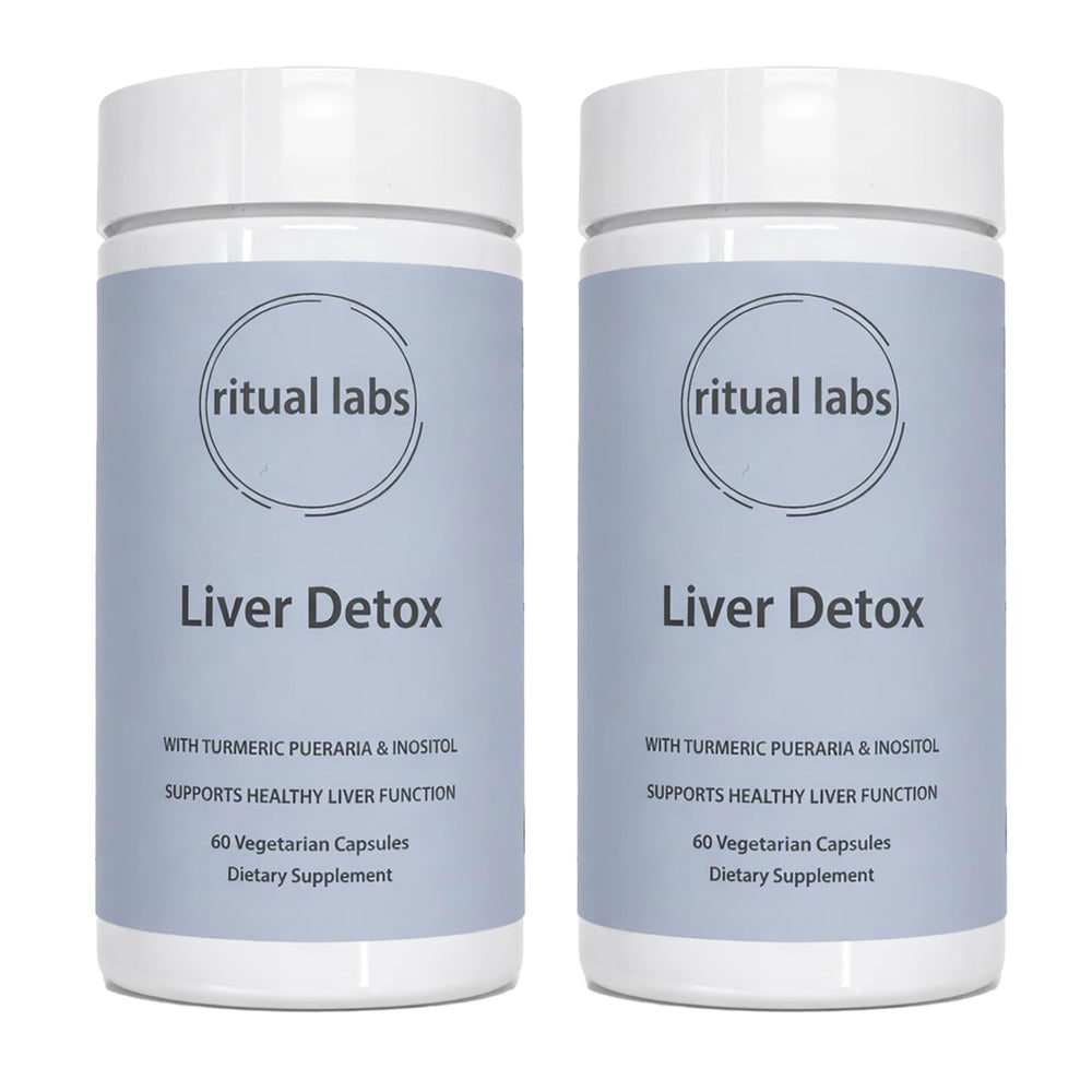 RITUAL LABS frasco frontal mostrando la etiqueta y beneficios principales