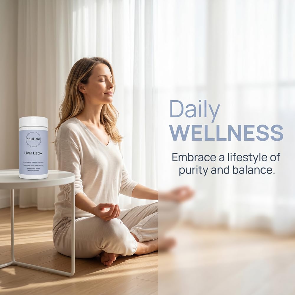 RITUAL LABS suplemento junto a una rutina diaria mostrando conveniencia