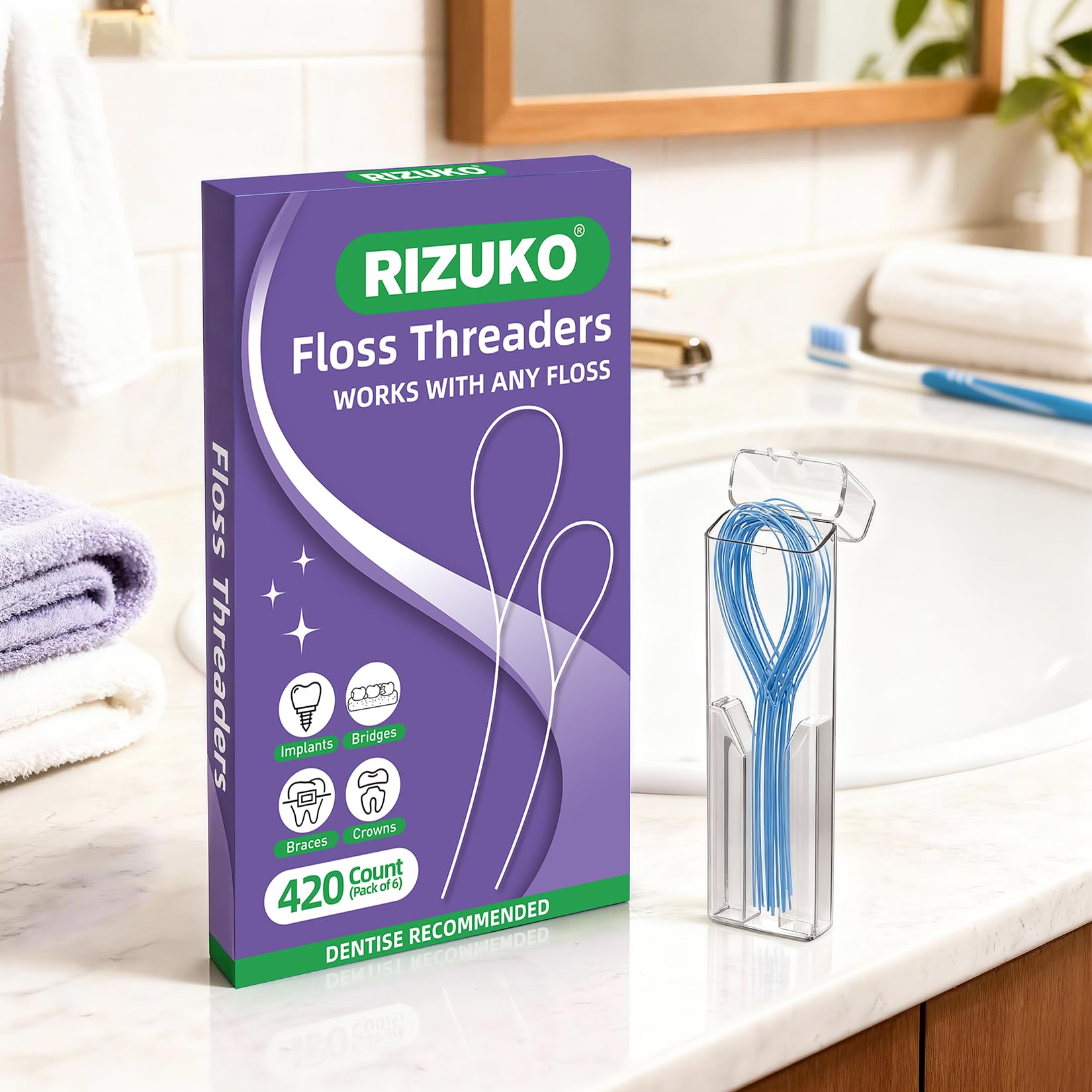 Rizuko vista de las 420 unidades apiladas para larga duración y ahorro