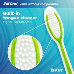 RM Oral raspador de lengua integrado para frescura y reducción de olores