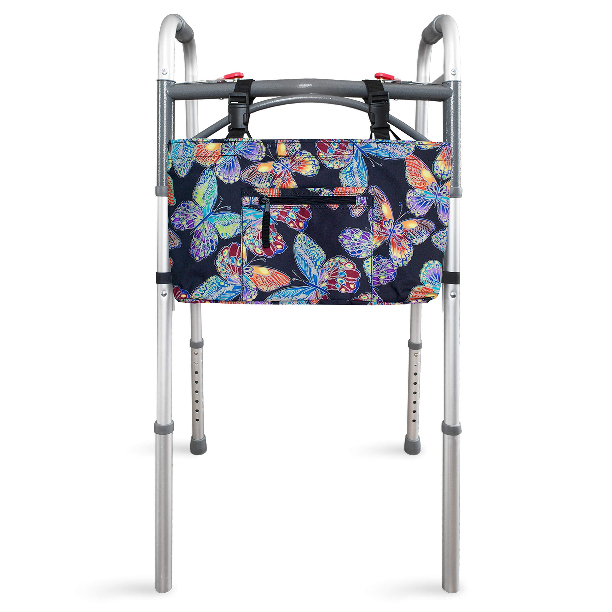 RMS bolso frontal Butterfly mostrando diseño y almacenamiento rápido