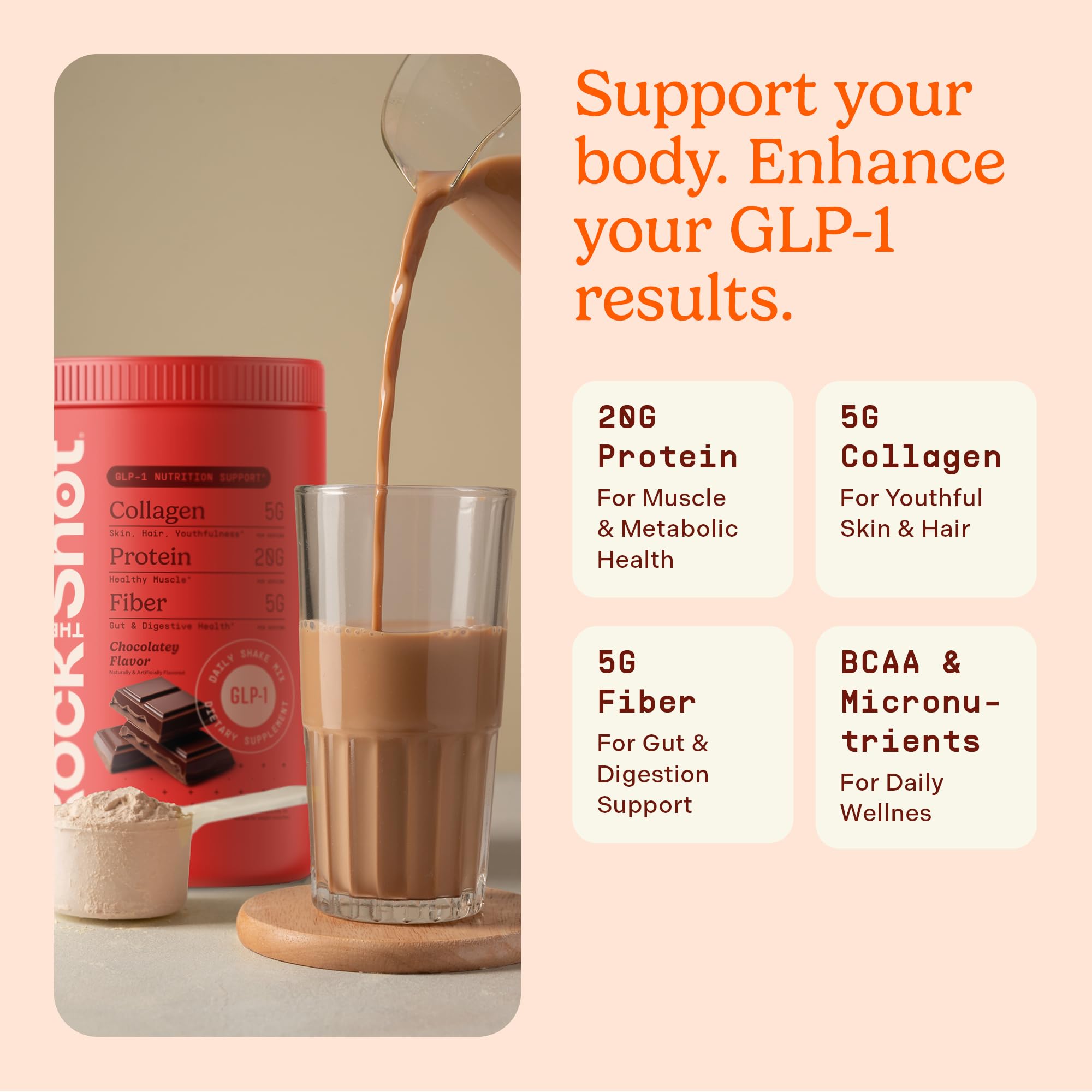 rock the shot etiqueta nutricional destacando vitaminas y minerales