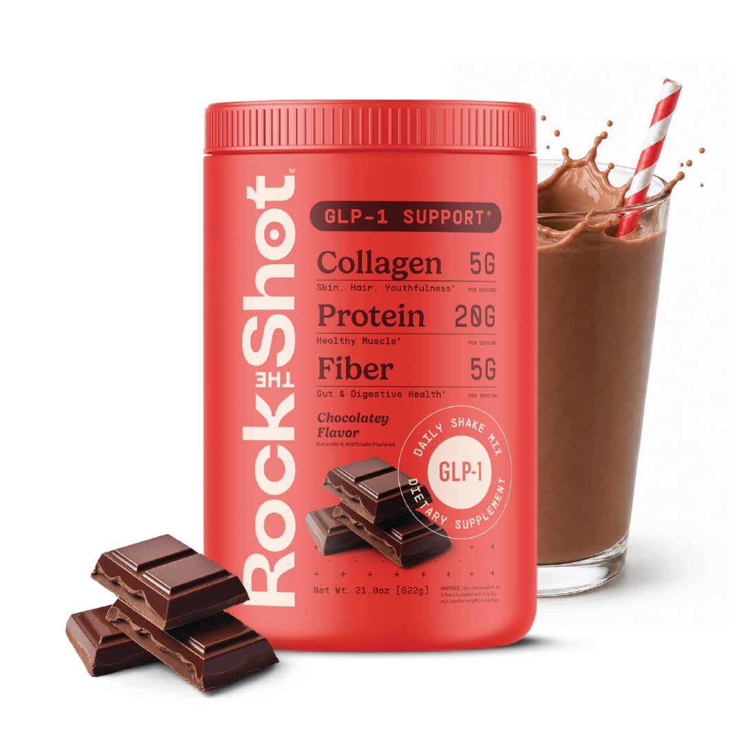 rock the shot envase frontal mostrando la marca y beneficio nutricional