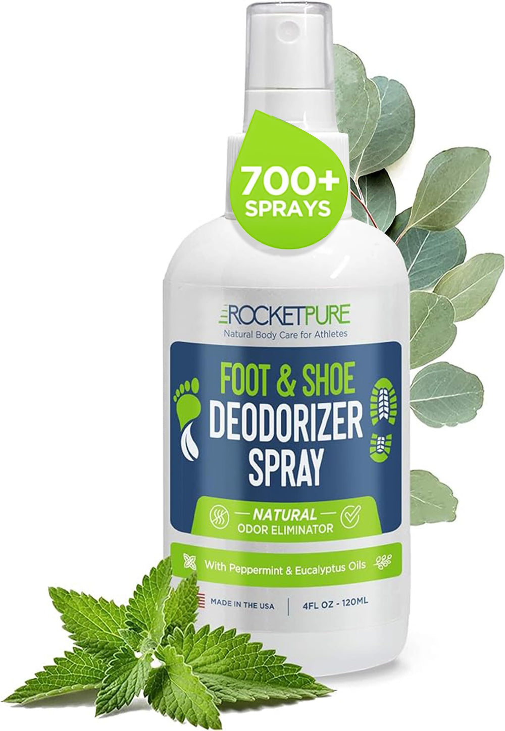Rocket Pure envase frontal mint mostrando diseño y uso refrescante