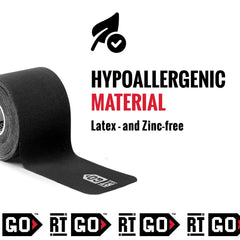 RockTape en ambiente de gimnasio mostrando uso en entrenamiento