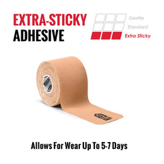 RockTape detalle de textura que evidencia elasticidad y durabilidad