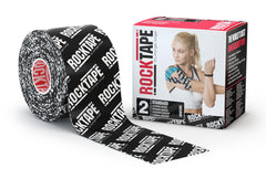 RockTape Mini Big Daddy vista frontal del rollo mostrando tamaño y logo, proporciona cobertura amplia