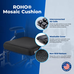 Roho Mosaic primer plano de celdas de aire ajuste personalizable