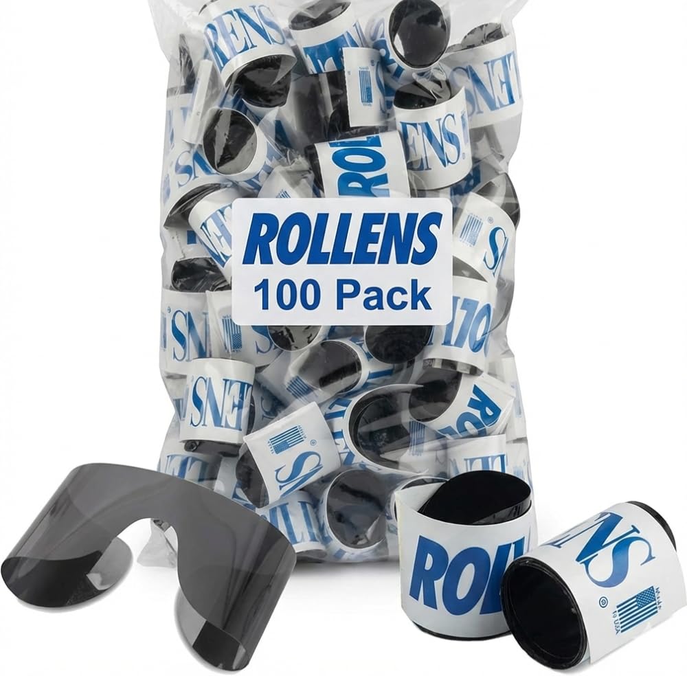 Rollens frontal del paquete mostrando 100 unidades y protección UV
