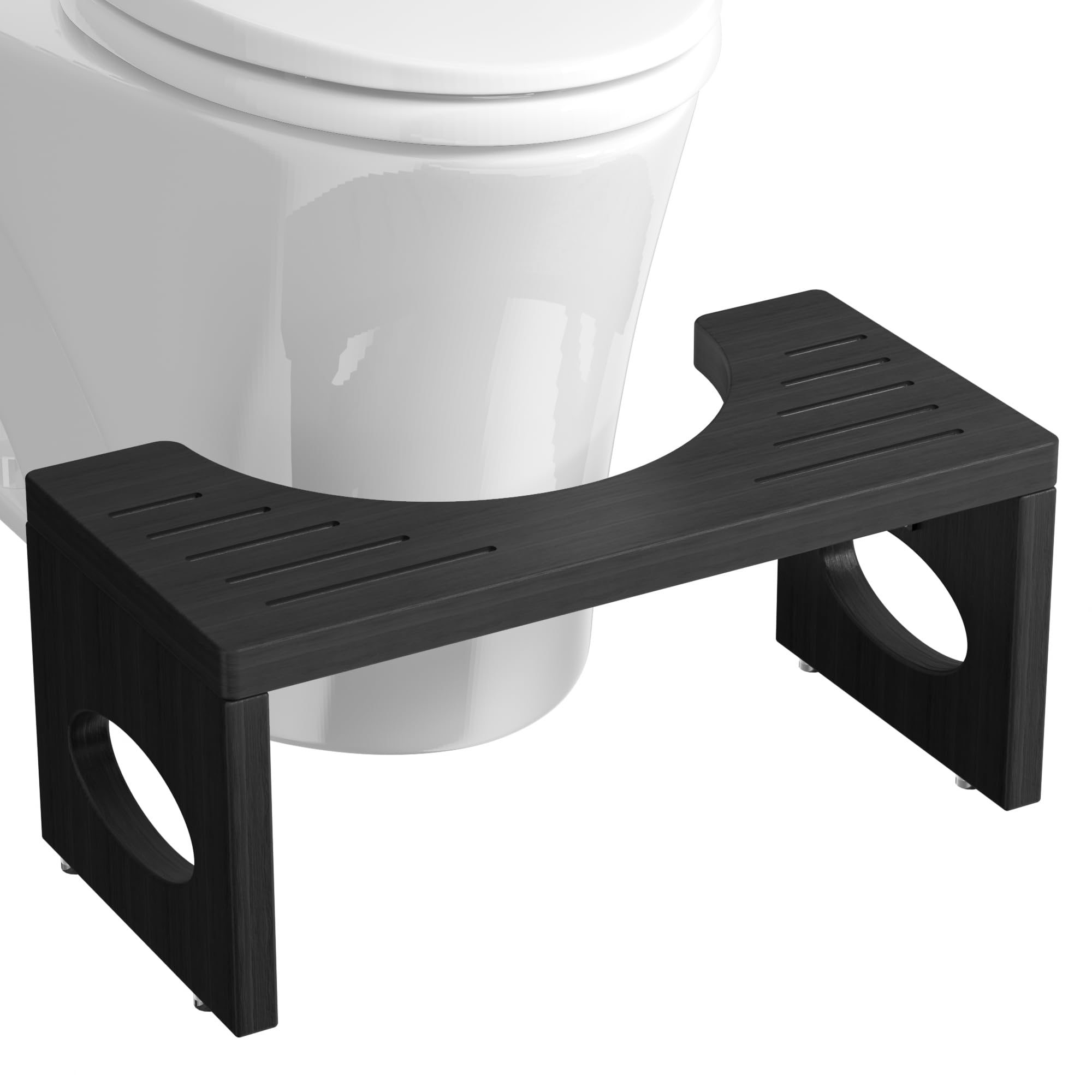 ROMGUAR CRAFT frontal del taburete de bambú, elegante y estable