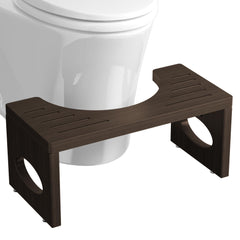 ROMGUAR CRAFT vista frontal del taburete de bambú, aspecto elegante y estable