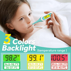 Pantalla retroiluminada Rongfeng mostrando colores de alarma, fácil lectura nocturna