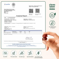 ROOT LABS etiqueta con ingredientes y dosis exactas para transparencia