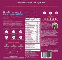Root'd en mesa de desayuno ilustrando integración diaria saludable