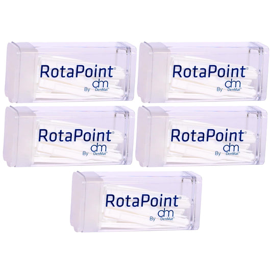 RotaDent detalle de textura de punta flexible, material resistente beneficioso