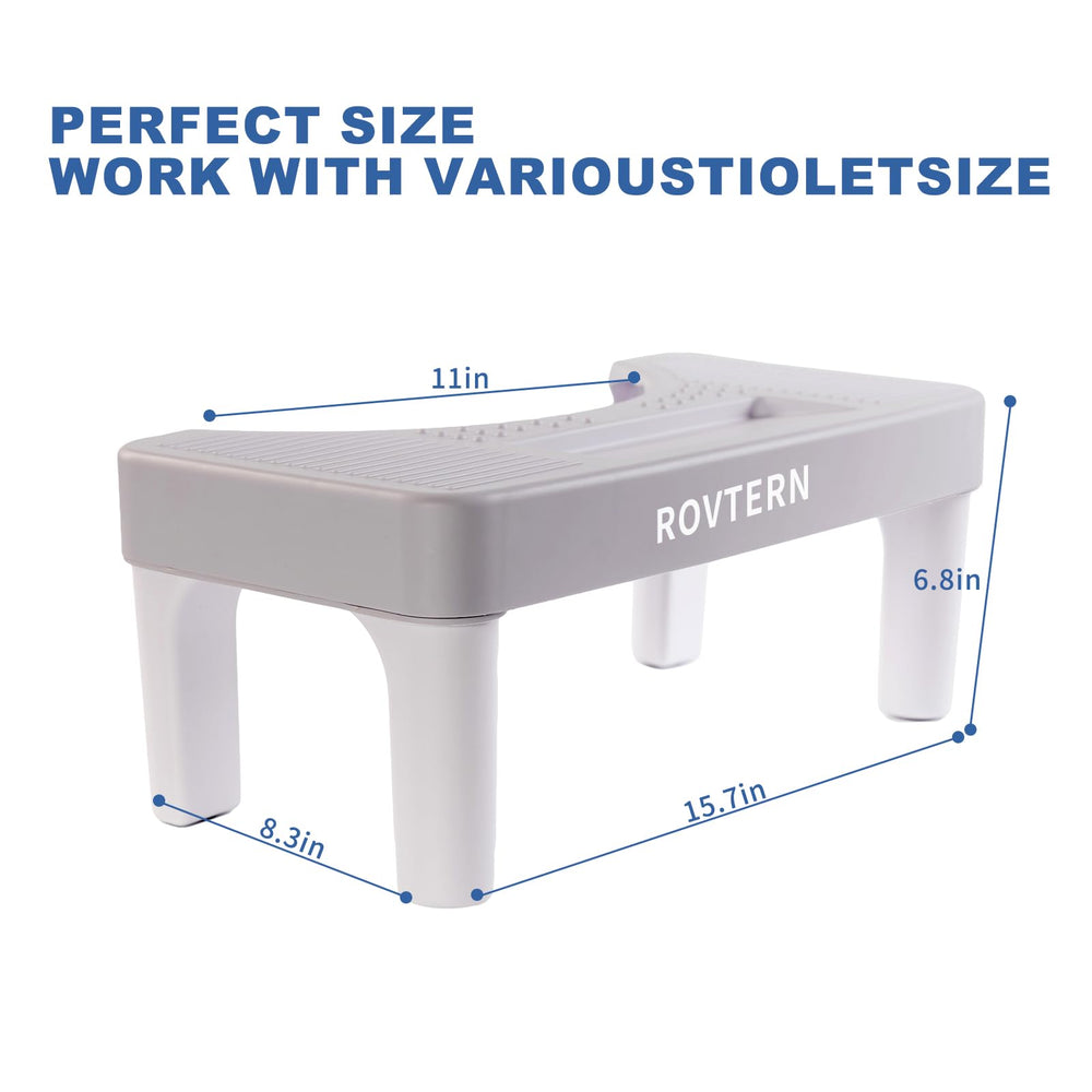 ROVTERN taburete en ambiente de baño mostrando diseño minimalista